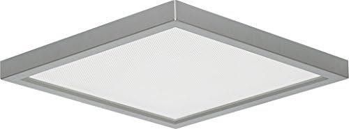 Amax Lighting - Led Slim Square - Nickel - Total Bulb Wattage: 18
