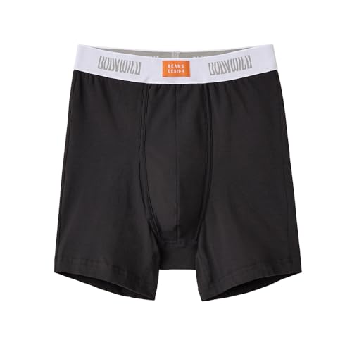 [ボディワイルド]BEAMS DESIGN コラボ オーガニックコットン混 ボクサーパンツ 前あき BWL353B メンズ