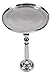 Deco 79 30591 Aluminum Accent Table, 22