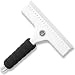 Squeegee - for Shower, Window and Car Glass - 2 Extra Silicone Replacement Blades - Foam Handle - by desired tools