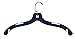HOUSE DAY Clothes hangers - Coat hangers Heavy Duty - Polished Chrome Hardware Top Hangers XF - Cloth SWIVEL HOOK HANGERS, Plastic Hanger 17