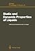 Static and Dynamic Properties of Liquids: Proceedings of the International Symposium Dubrovnik, Yugoslavia, June 27-July 2, 1988 (Springer Proceedings in Physics) - Milorad Davidovic, Alan Soper