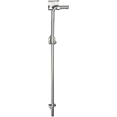 National Hardware Gate Cane Bolt, 5/8 in x 24 in, Steel, Zinc Plated | Variable Bolt Throw with Holder That Locks the Bolt Open; Anchors Wood Gates and Barn Doors in Position