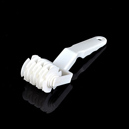 Xiaolanwelc@ Small Size Plastic Baking Tool Cookie Pie Pizza Pastry Lattice Roller Cutter Craft kitchen accessories