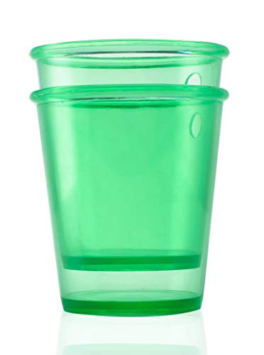 St Patricks Day Shot Suspenders - With 2 Lucky Shot Glasses - Fun Mens St Patrick Day Apparel - Many Styles to Choose From
