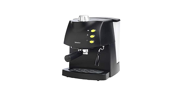 Selecline 865107 - Cafetera (Independiente, Máquina espresso, 1,8 L, De  café molido, 850 W, Negro) : Amazon.es: Hogar y cocina