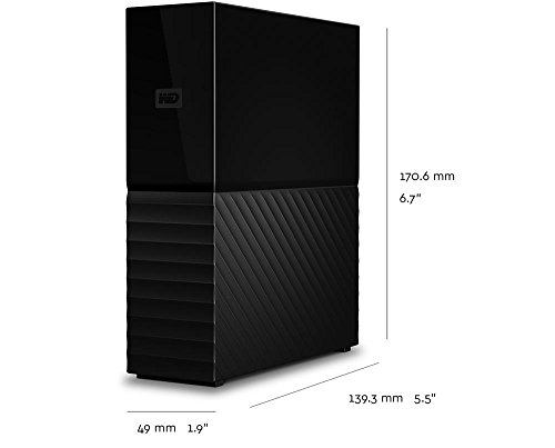 WD My Book 8 TB USB 3.0 Desktop-Festplatte mit Passwortschutz (Desktop-Speicher, Sicherungssoftware, Hardwareverschlüsselung, SuperSpeed USB) – Bild 7