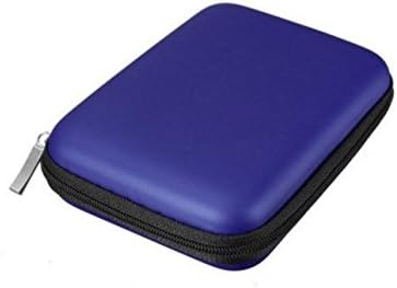 SecretRain Shock-proof Carry Case Cover for 2.5" External Hard Disk Drive HDD Blue