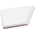 Craftelier - Diagonal Teflon Bone Folder Tool for Paper | Ideal for Scrapbooking and Crafts such as Cardboard Making, Origami, Bookbinding and Papercraft | Size 5 cm (1.97") - Colour White