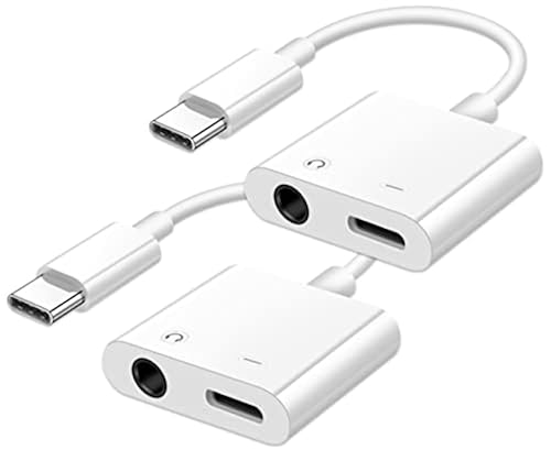 HONGDE USB C Headphone Adapter with Charger Pack Type c to