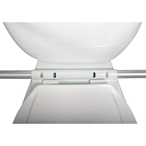 HEALTHLINE Adjustable Toilet Safety Frame Rails, Bathroom Grab Bar