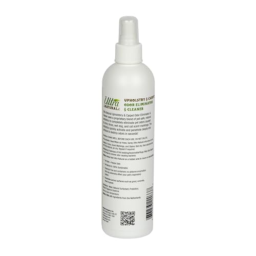 ULTRA NATURAL CARPET AND UPHOLSTER PROBIOTIC ODOR ELIMINATOR AND CLEANER 12 OZ SPRAY