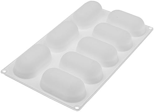 Silikomart Pillow 80 Silicone Mold with Cutter - 8 Forms