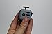 Fidget Cube Toy Stress and Anxiety Relief for Children and Adults Helps Focus and Concentration - Gray and Black - In Gift Box