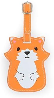 fox luggage tag