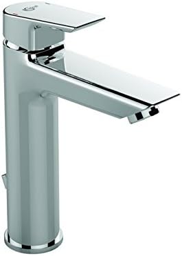 Ideal Standard Grande Tesi Washbasin Tap Low Pressure System, Set of 1, Silver, A6563AA
