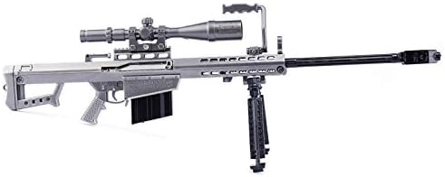 M82A1 Sniper Rifle Trumpet Barrett Metal Game Props Guns Model Action Figure Arts Toys Collection Keychain Gift