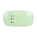 CO-Z 5W LED Nail Dryer Curing Lamp Light Portable for Gel Based Polishes Manicure Pedicure 2 Timing Setting 45s 90s (5W Small, Common - Light Green)