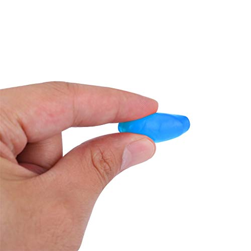 For Sleeping Swimming Bathing Travel Studying, Soft Moldable Silicone Putty Ear Plugs Deformable Waterproof Earplugs (Blue) - Thumbnail 3