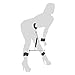 CANMIYOU Spreader Bar Position Master Thigh Spreader Adjustable Cuffs Restraint Sports Training aid Tools for Legs For Couple Life (Black)