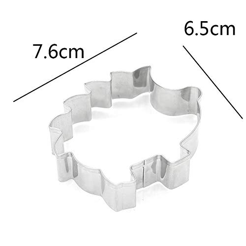 Doitsa Moules Emporte Pieces Patisserie En Acier Inoxydable Creatif Moule A Gateau Coupe Biscuits Forme De Herisson Size 7 6x6 5cm Cocottes Et Plats De Cuisson Cuisine Maison Centroarco Com