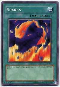 Yu-Gi-Oh! - Sparks (LOB-055) - Legend of Blue Eyes White Dragon - Unlimited Edition - Common