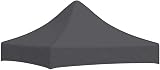 vidaXL Party Tent Roof 2x2 m Anthracite UV Weather-Resistant Oxford view 1