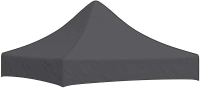 vidaXL Party Tent Roof 2x2 m Anthracite UV Weather-Resistant Oxford