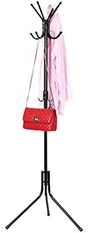 CYM Coat Rack Stand Entryway Hat Purse Display Hall Tree Metal Black Or White Finish (White)