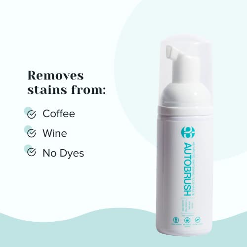 AutoBrush Advanced Whitening Foaming Toothpaste No Sensitivity, Travel Friendly, AntiCavity