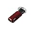 Lightbox Keychain Metal with Leather Refillable Bustane Gas Cigarette Lighter by LliVEER