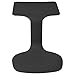 ECR4Kids The Surf Portable Lap Desk, Flexible Seating, Black, 10-Pack