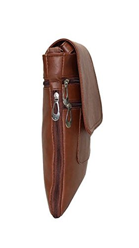 awesome fashions women's sling bag(tan,af050)