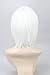 Topcosplay Unisex Anime Cosplay Wig for Men or Women Short White Bob Wig Halloween Costume Party Wigs