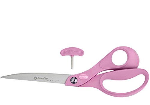 Westcott 9" ExtremEdge Titanium Bent Soft Handle Scissor - Violet