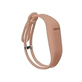 New Doestyle Replacement Bands with Metal Clasps for Fitbit Flex / Wireless Activity Bracelet Sport Wristband / Fitbit Flex Bracelet Sport Arm Band Coffee 1PCS