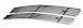 APS Compatible with Chevy Blazer 1998-2005 & 98-04 S-10 Criss Cross Main Upper Stainless Steel SS Chrome Billet Front Grill Grille Insert C65705A
