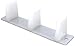 Prime-Line Products N 6563 Prime Line Universal Door Guide, 4-3/16 in L X 1 in W, Plastic, quot, White primary