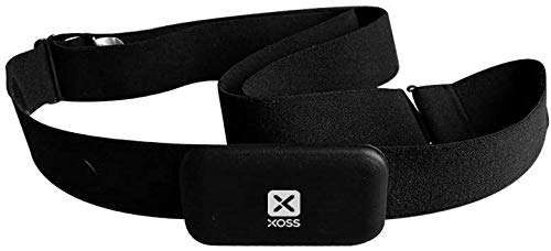 XOSS Chest Strap Heart Rate Monitor Bluetooth 4.0 Wireless Heart Rate with Chest Strap Health Accessories (Black Bluetooth&ant+)