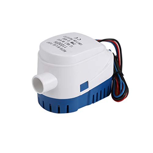 OmkuwlQ Submersible Marine Auto Boat Bilge Pump 1100GPH Electric Boat Plumbing Automatic Bilge Pump