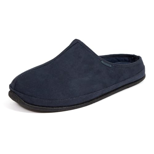 Deer Stags Men's Wherever Microsuede Slipper, Midnight Black, 15 Wide