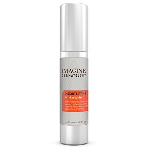 Imagine Instant Lifting Wrinkle Fighter 1.7 fl oz Anti-Wrinkle Powerful Anti-Aging Treatment Creamy Serum (50 ml) with Acmella Oleracea - Ancient Medicinal Plant from South America