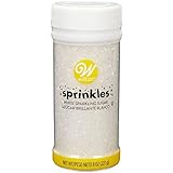 Wilton White Sparkling Sugar, 8 oz.