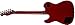 Fender Jim Adkins JA-90 Thinline Telecaster Electric Guitar, with 2-Year Warranty, Crimson Red Transparent, Laurel Fingerboard