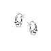 Silverline Jewelry 925 Sterling Silver Small 10mm Bali Style Click Top Unisex Hoop Earrings