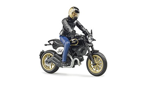 Bruder 63050 - Scrambler Ducati Cafe Racer mit Fahrer – Bild 6