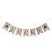 St. Patrick's Day Decorations Irish Shamrock Burlap Banner Flags (St. Patrick's)