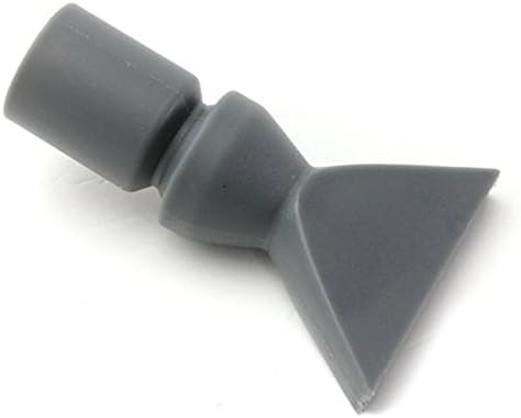 Woopower Plastic Fish Tank Duckbill Nozzle Pipe Water Outlet Free Rotate Flow Water Outlet Return Pipe-Gray