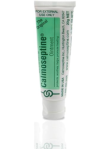Calmoseptine Ointment. Soothing Menthol Relief for Skin Irritations. 20 gram Tr…