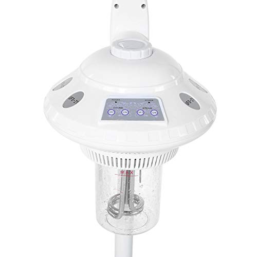 Facial Steamer, Stand Nano Steamer Professional Beauty Hot Mist Aroma Steamer Face Sauna Facial Steamer with Rocker Arm for Skin Care Home Spa Salon for Moisturizing and Skin Care - Thumbnail 7